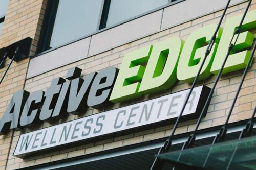 ActiveEDGE Wellness Center sign