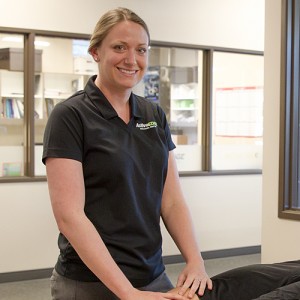 female physical therapist Lauren Koch