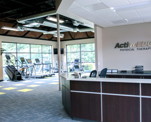 ActiveEDGE physical therapy reception desk