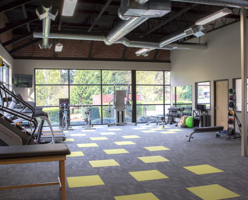 ActiveEDGE physical therapy and exercise room